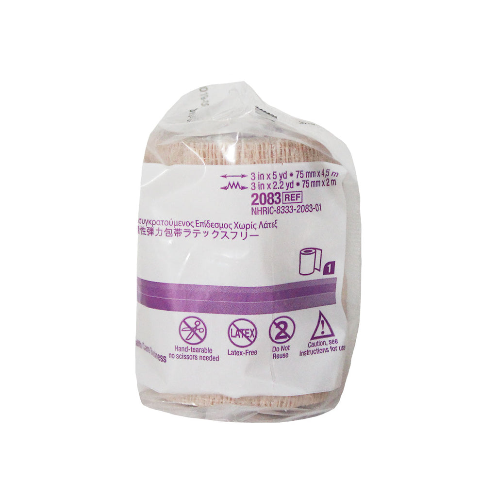 3M Coban Self-Adherent Wrap, Non-sterile, 3" x 5 yards, tan