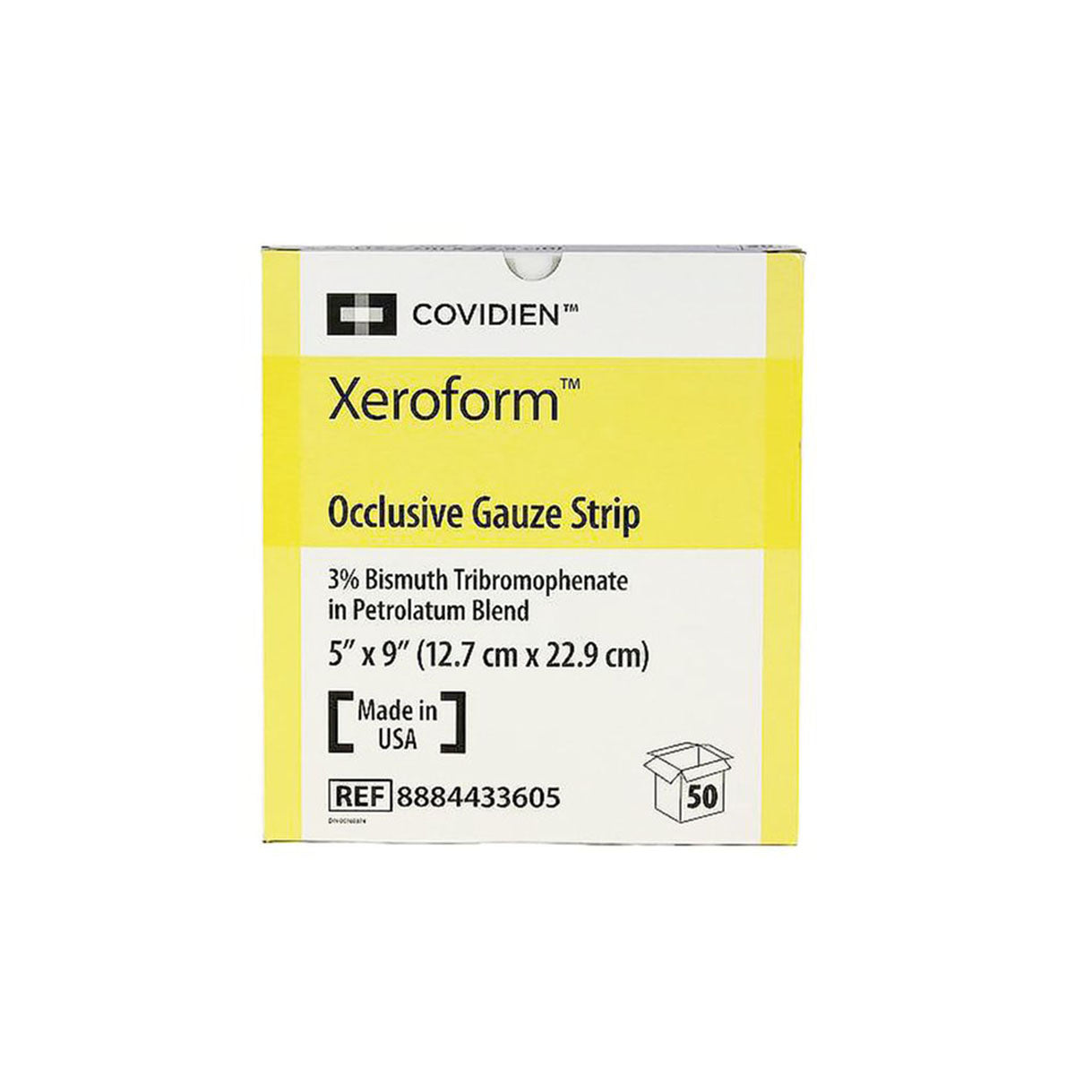 Covidien Xeroform Occlusive Petrolatum Gauze Dressing, Sterile, "5 x 9 Trans Recovery Supply Covidien Xeroform Occlusive Petrolatum Gauze Dressing, Sterile, "5 x 9 Trans Recovery Supply