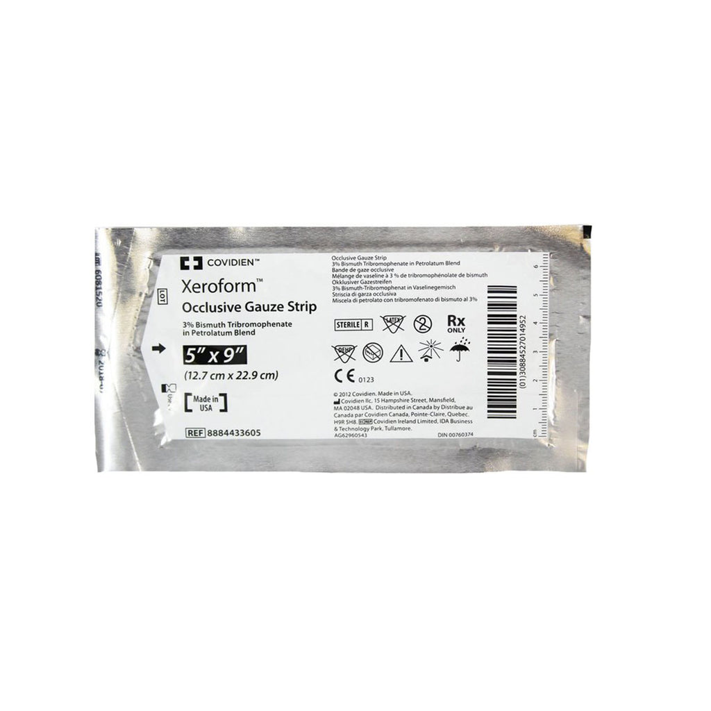 Covidien Xeroform Occlusive Petrolatum Gauze Dressing, sterile, "5 x 9"