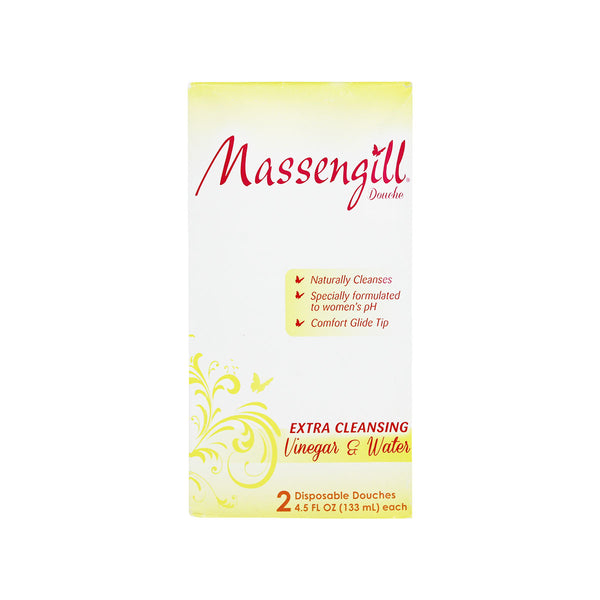 Massengill Extra Cleansing Vinegar and Water Disposable Douche, 4.5 oz., box of 2