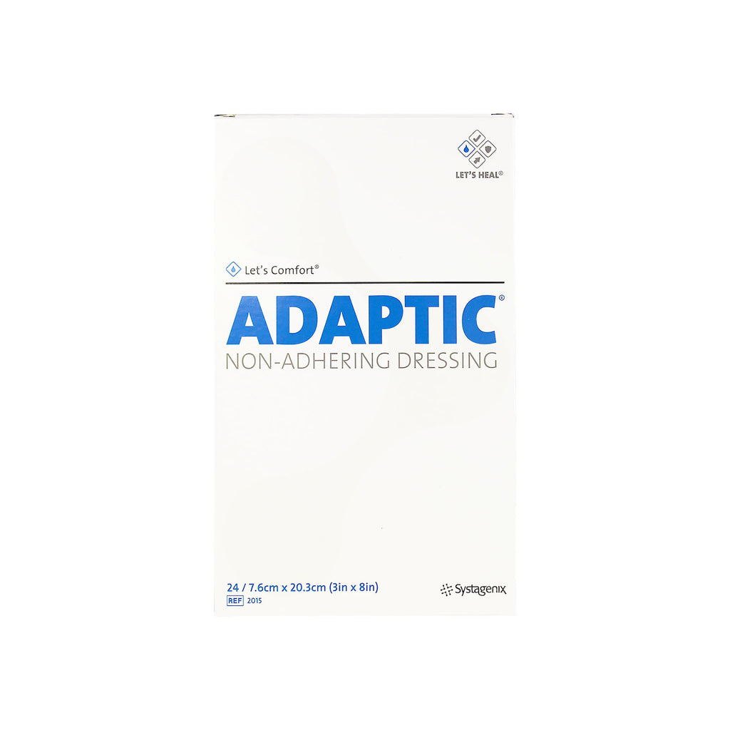 Systagenix Adaptic Non-Adhering Dressing, sterile, 3" x 8", box of 24