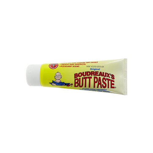 Boudreaux's Butt Paste Original Diaper Rash Ointment & Skin Protectant, 2 oz. tube
