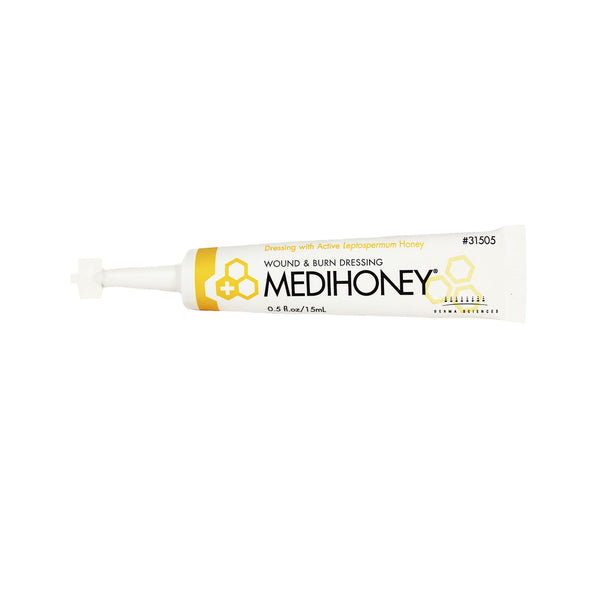Derma Sciences Medihoney Wound & Burn Dressing Paste, 0.5 fl. oz. tube