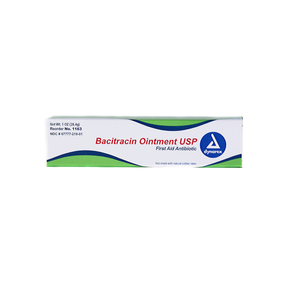 Dynarex Bacitracin Ointment, First Aid Antibiotic, 1 oz.