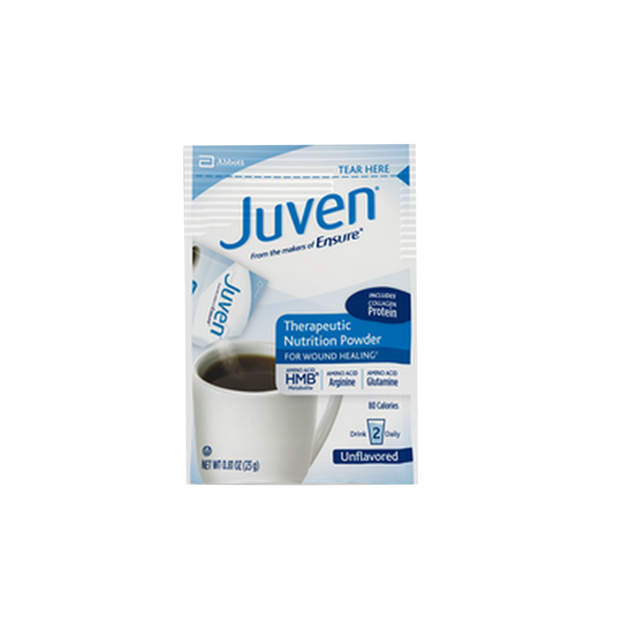 Juven Therapeutic Nutrition Powder, Unflavored, 0.81 oz. (23g) packet