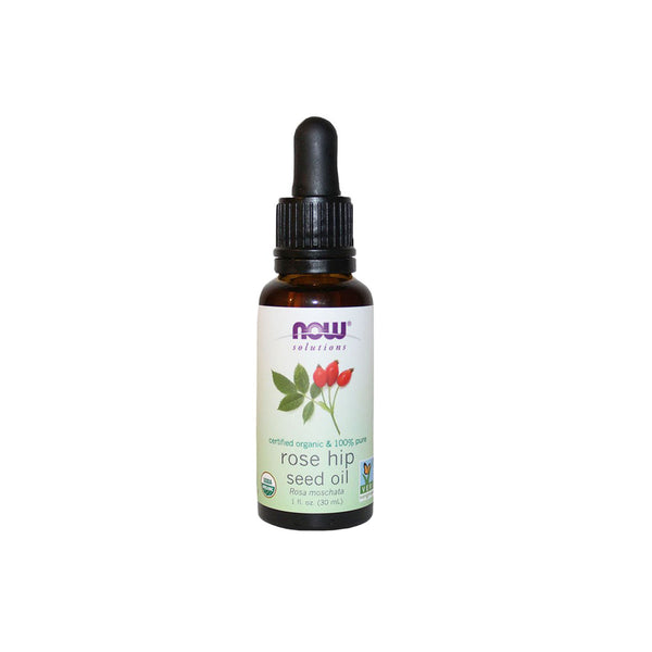 Now Solutions Organic Rose Hip Seed Oil, 1 fl. oz.