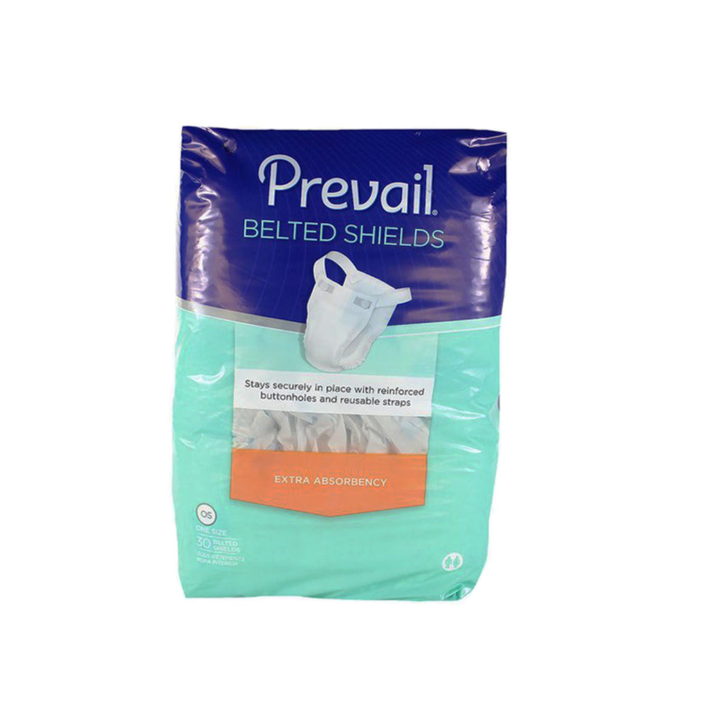 Prevail Belted Shields Undergarments, pack of 30