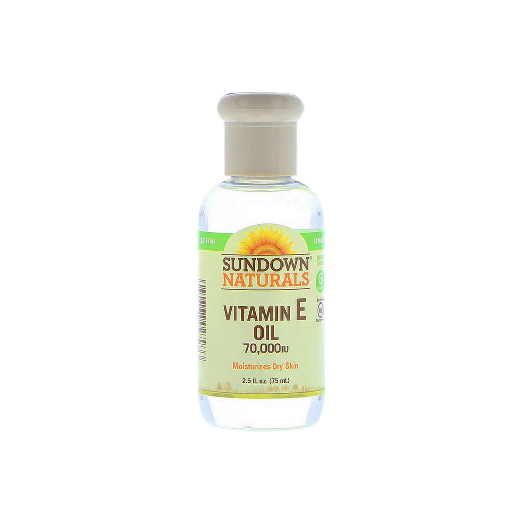 Sundown Naturals Vitamin E Oil, 31,500 mg (70,000 IU), 2.5 fl. oz.