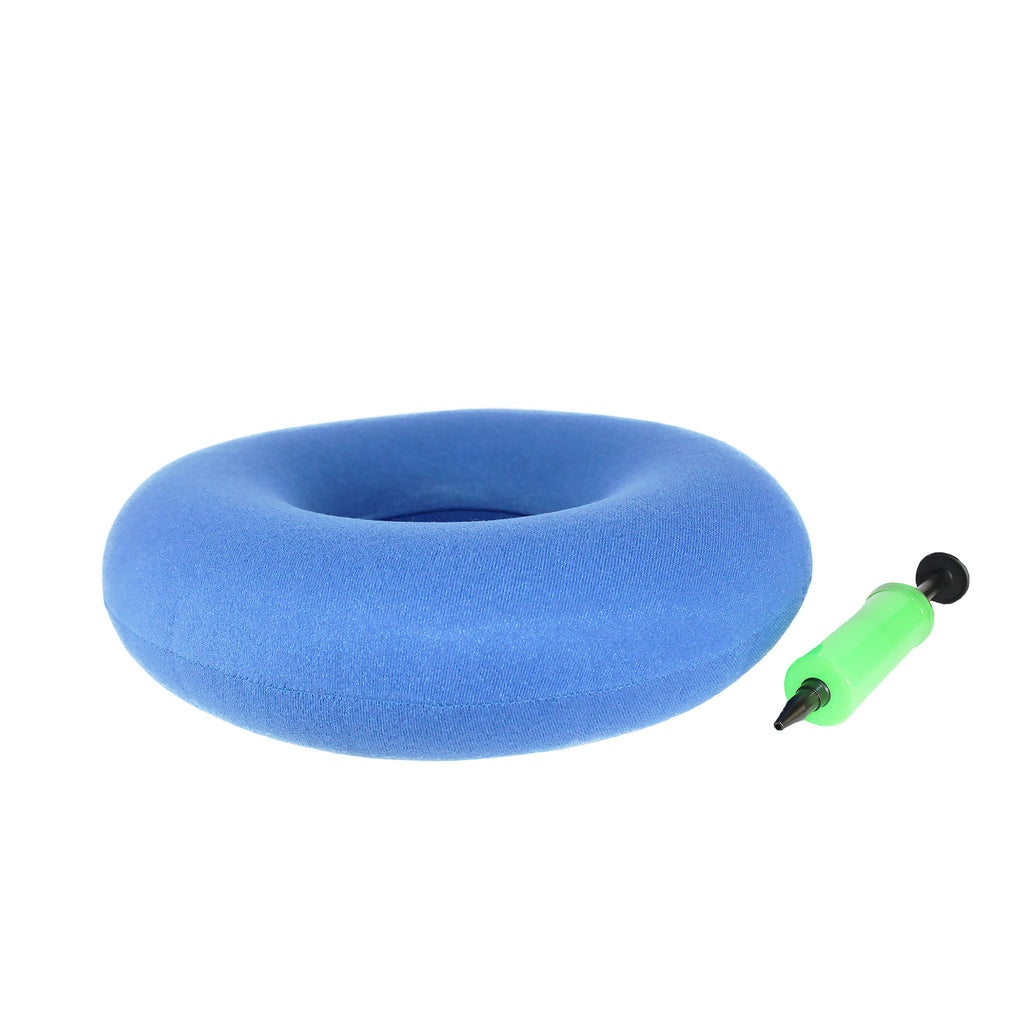 Inflatable Round Donut Cushion with Air Pump